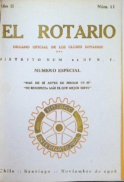 Portada de Noviembre 1928