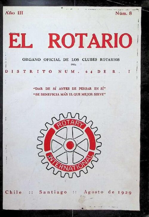 Portada de Agosto 1929