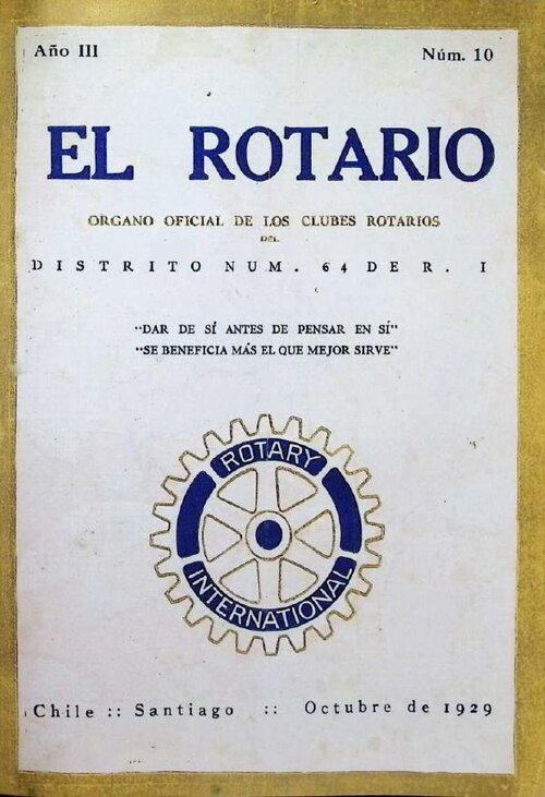 Portada de Octubre 1929