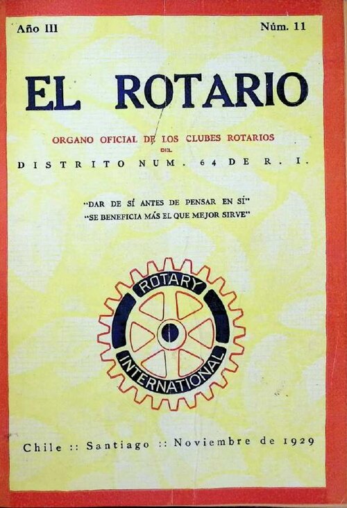 Portada de Noviembre 1929