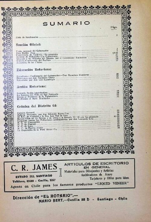 Portada de Enero 1930
