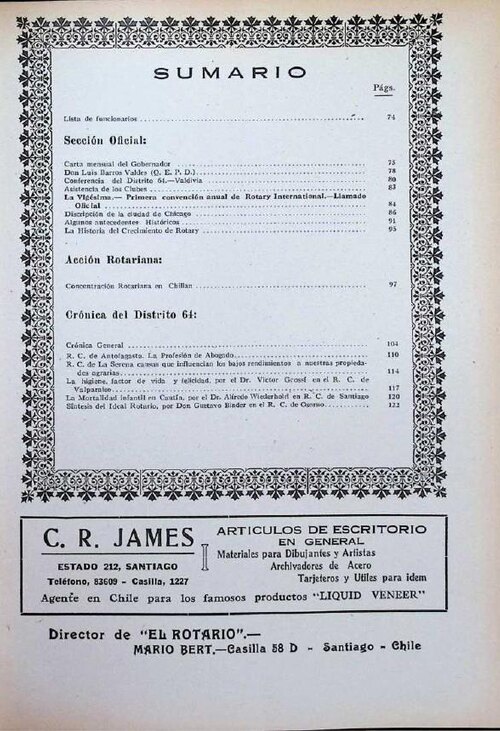 Portada de Febrero 1930