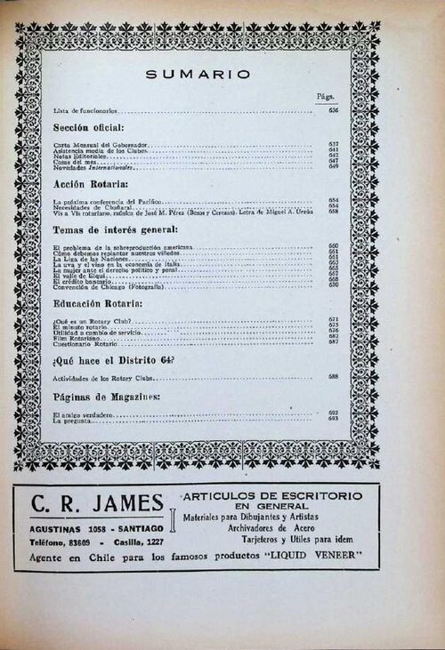 Portada de Octubre 1930
