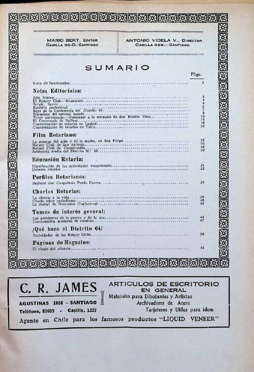 Portada de Enero 1931
