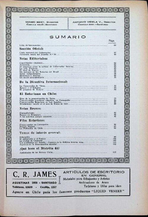 Portada de Febrero 1931