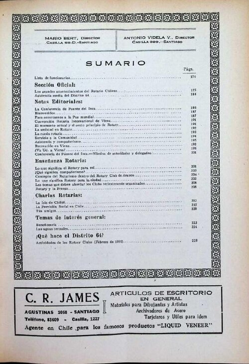 Portada de Abril 1931