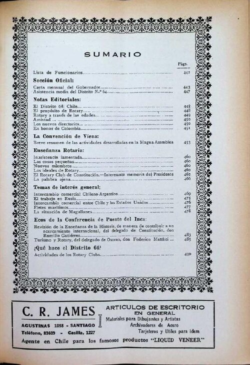 Portada de Agosto 1931