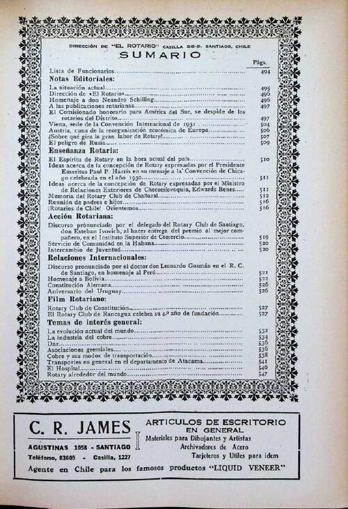 Portada de Septiembre 1931
