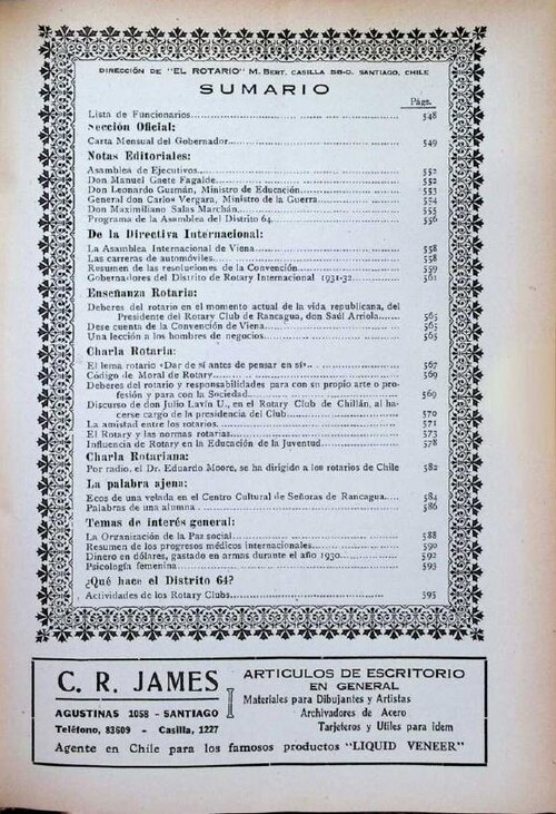 Portada de Octubre 1931
