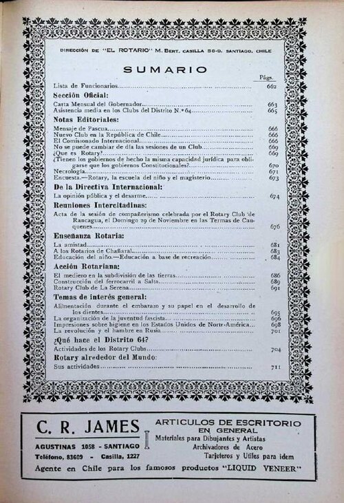 Portada de Diciembre 1931