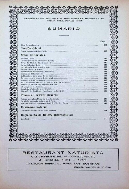 Portada de Marzo 1933
