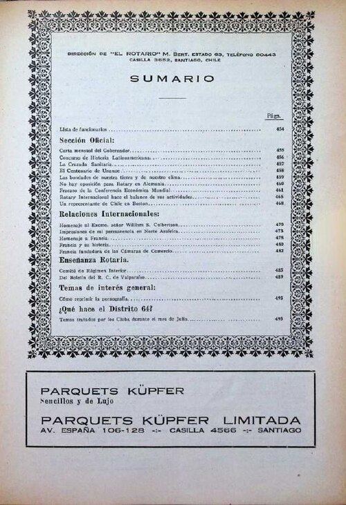 Portada de Septiembre 1933