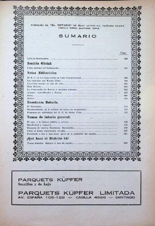 Portada de Octubre 1933