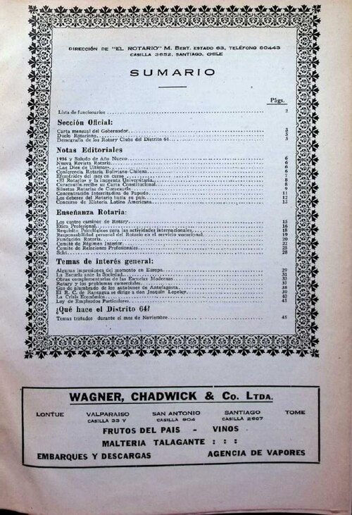Portada de Enero 1934