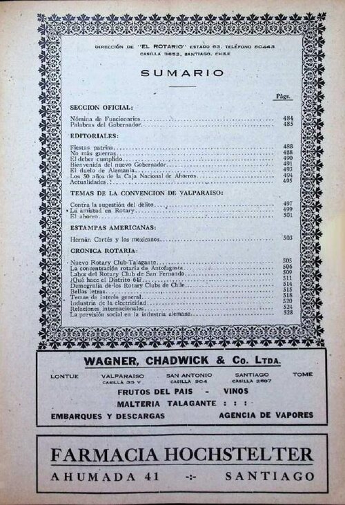 Portada de Septiembre 1934