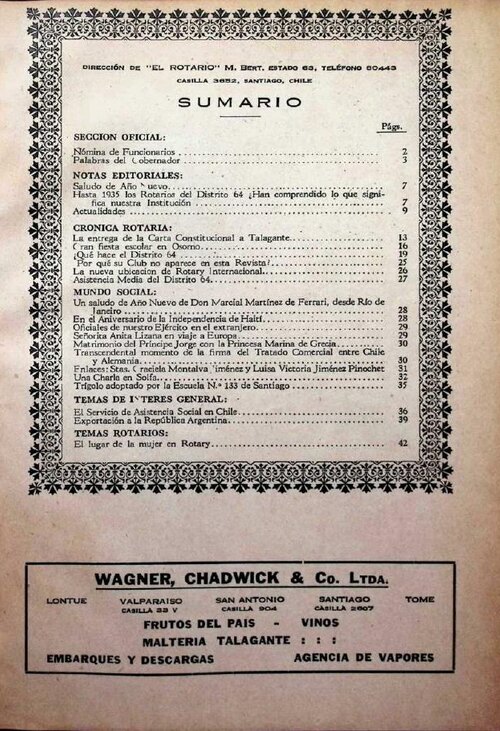 Portada de Enero 1935