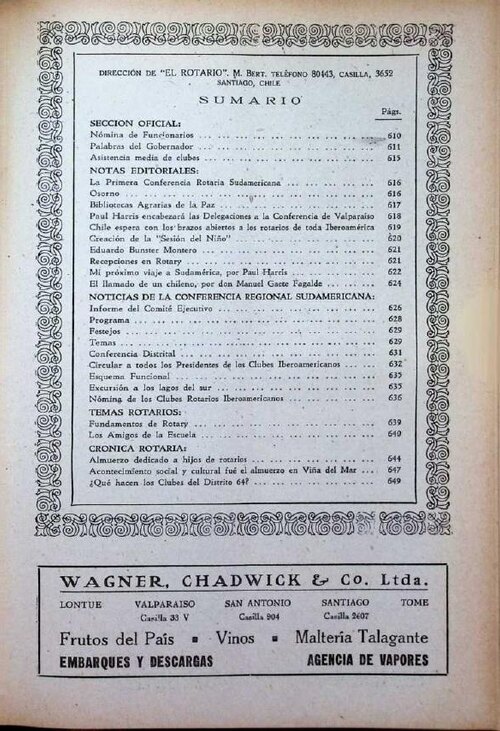 Portada de Noviembre 1935