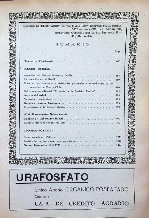 Portada de Septiembre 1938