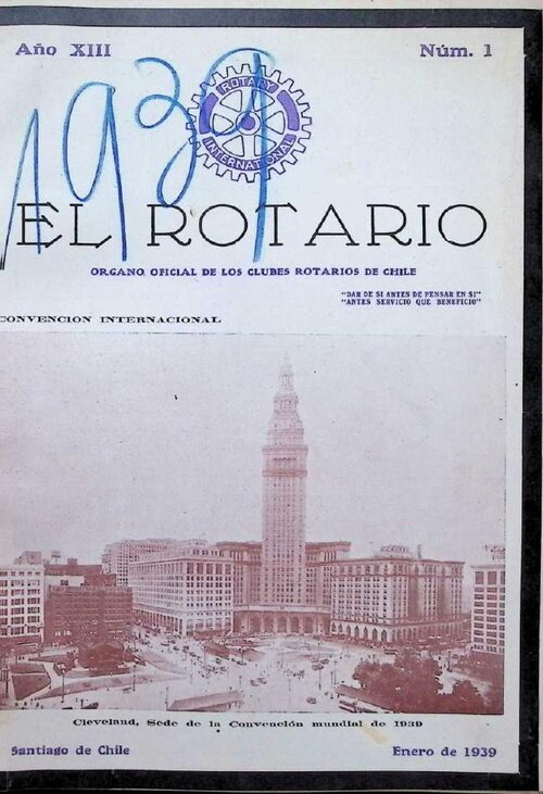 Portada de Enero 1939