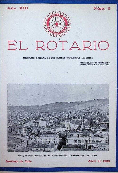 Portada de Abril 1939