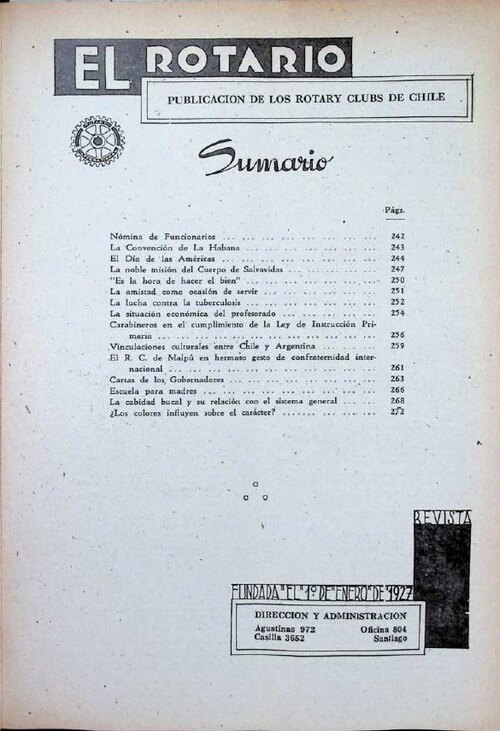 Portada de Mayo 1940