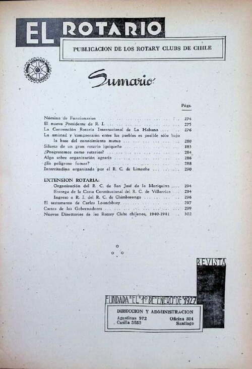 Portada de Junio 1940