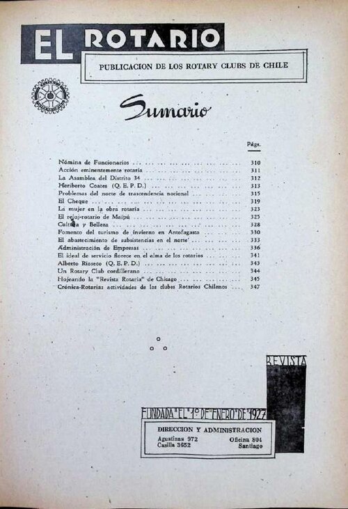 Portada de Julio 1940