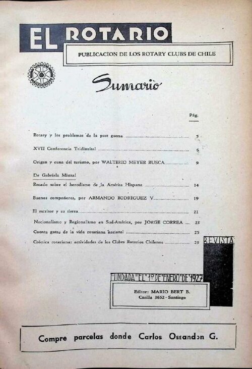 Portada de Enero 1943
