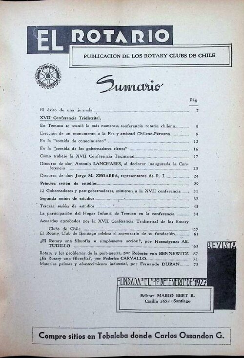 Portada de Marzo 1943