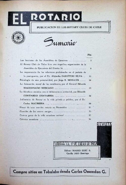 Portada de Agosto 1943