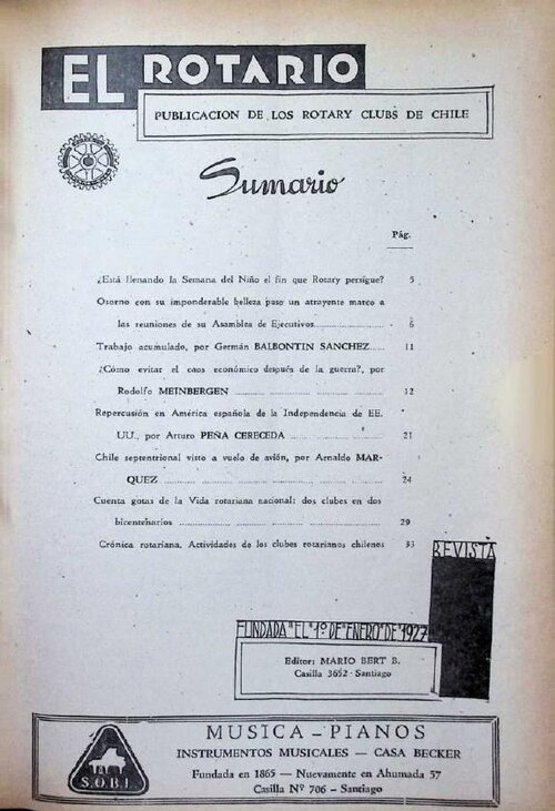 Portada de Noviembre 1943
