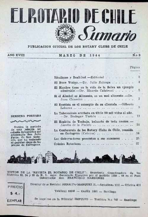 Portada de Marzo 1944