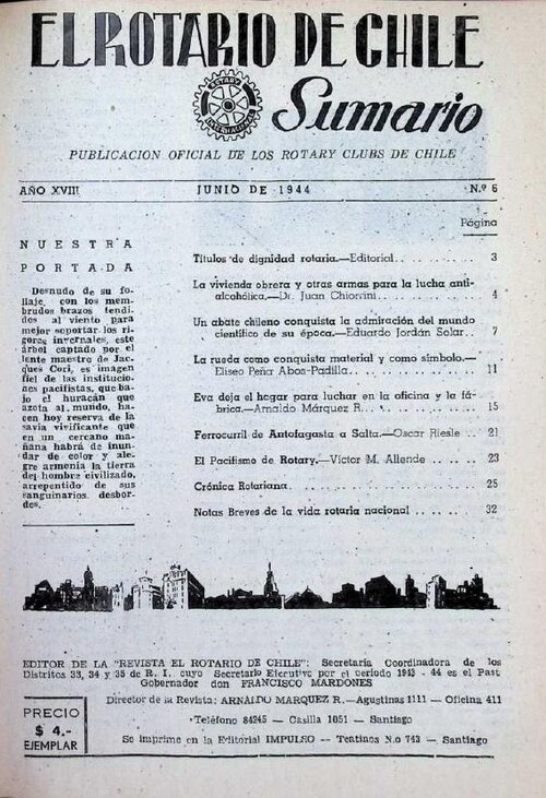 Portada de Junio 1944