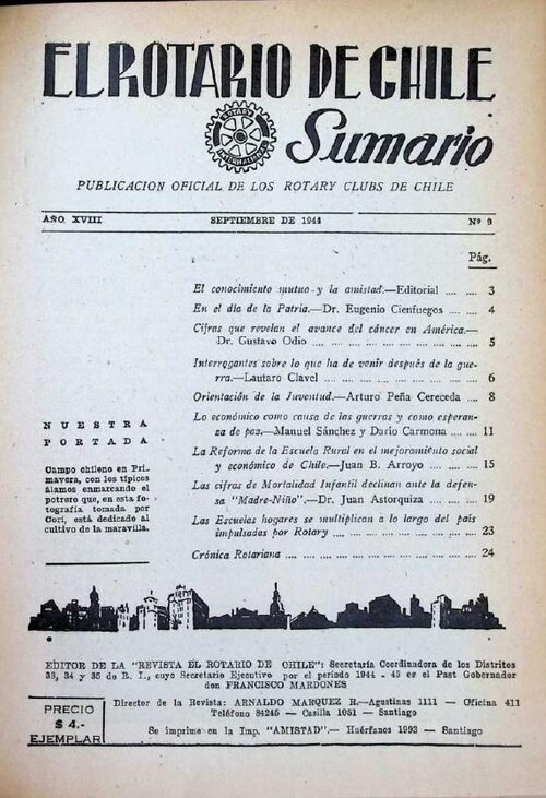 Portada de Septiembre 1944