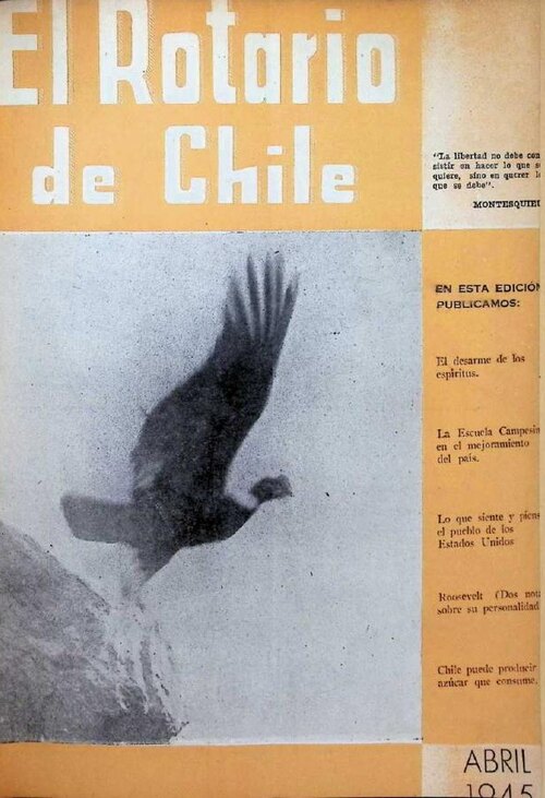 Portada de Abril 1945