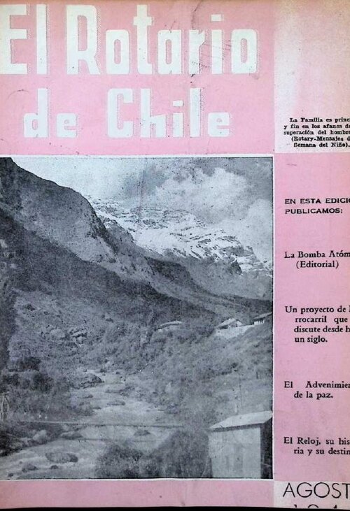 Portada de Agosto 1945