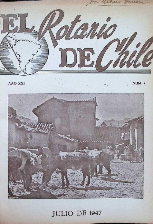 Portada de Julio 1947