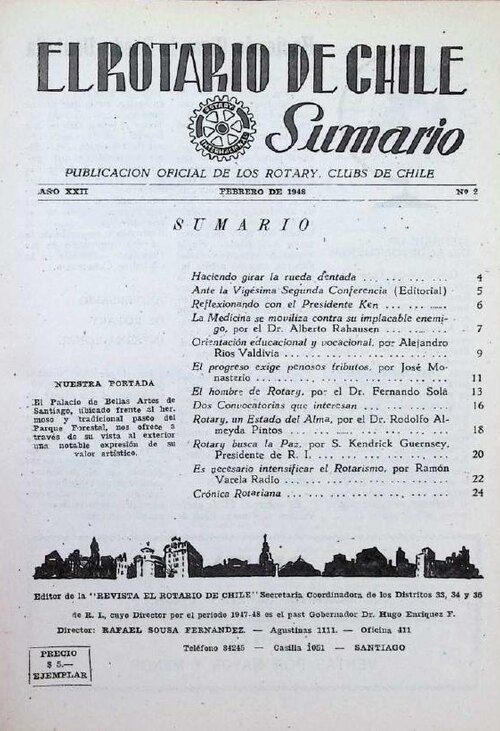 Portada de Febrero 1948