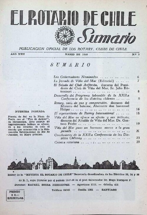 Portada de Marzo 1948