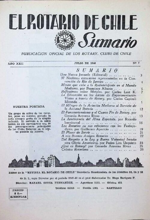 Portada de Julio 1948