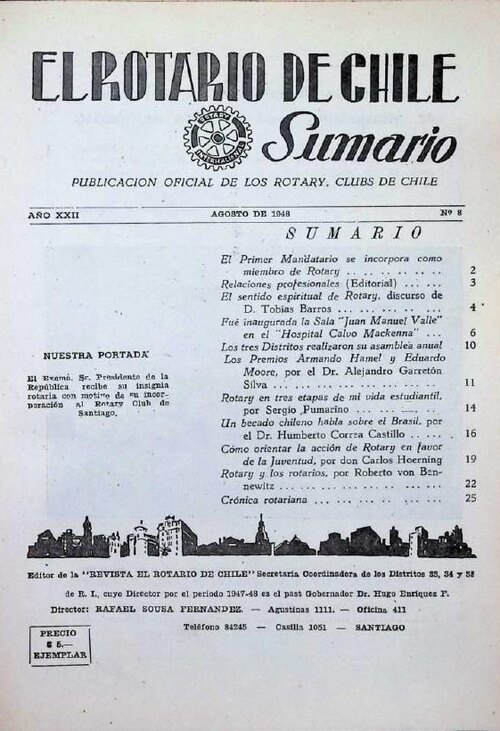 Portada de Agosto 1948