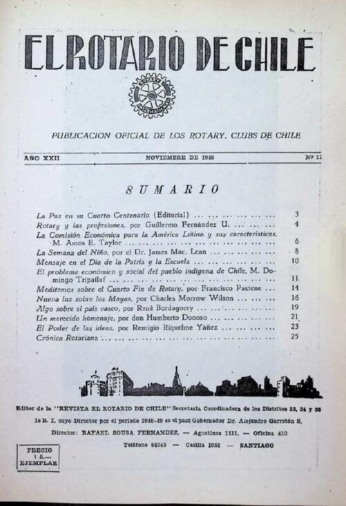 Portada de Noviembre 1948