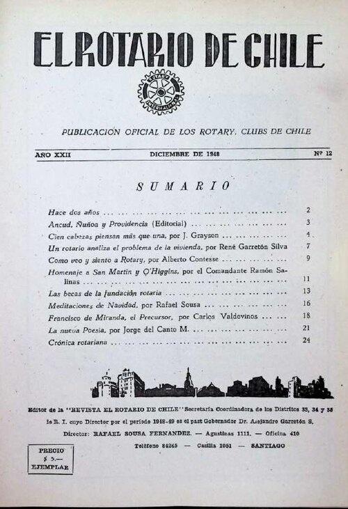 Portada de Diciembre 1948