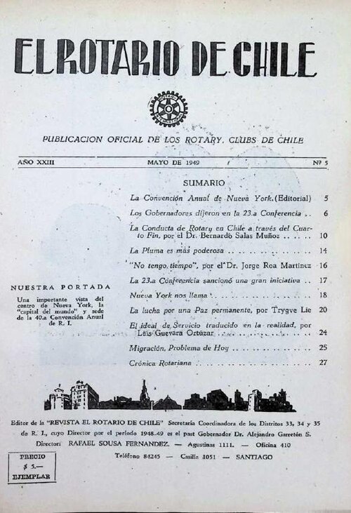 Portada de Mayo 1949