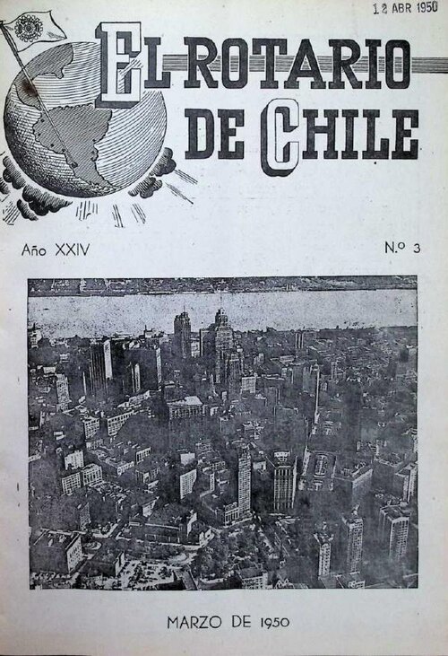Portada de Marzo 1950