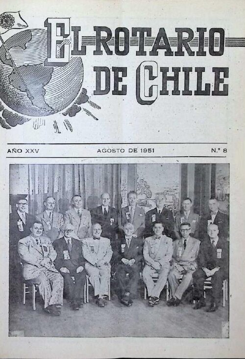 Portada de Agosto 1951