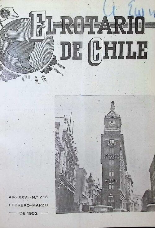 Portada de Febrero – Marzo 1952