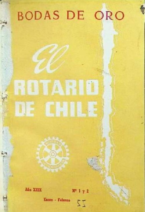Portada de Enero – Febrero 1955