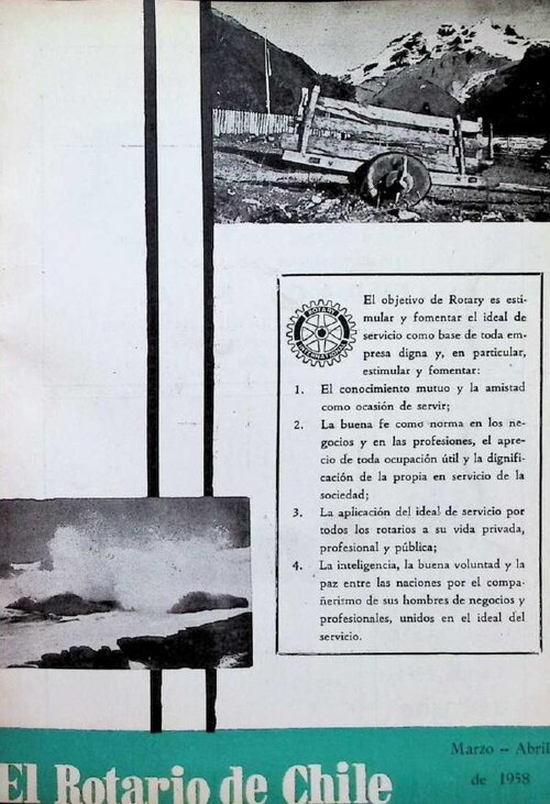 Portada de Marzo – Abril 1958