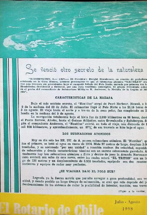 Portada de Julio – Agosto 1958